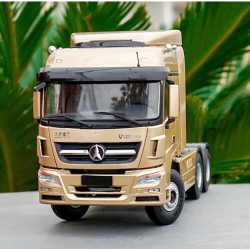 Classic Alloy Model Gift 1:24 Scale Heavy Duty V3 tractor Trailer Diecast truck models for gift