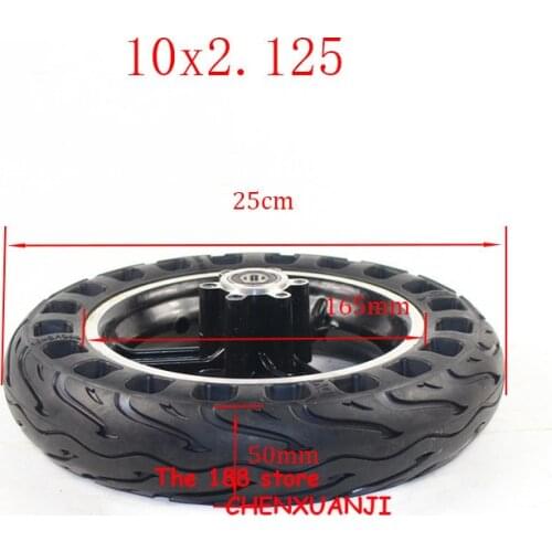 Hot Sale High Performance 10x2.125 10" Solid Honeycomb Wheel with Good Quality for Smart Electric Balancing Scooter Fold