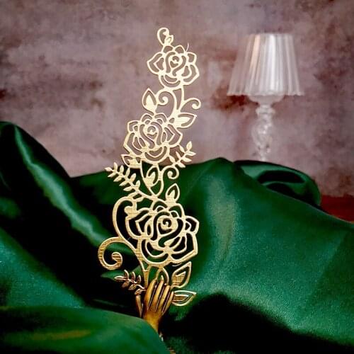 Panalisacraft Flower Border Metal Cutting Dies Craft Dies Scrapbooking Card Making Album Embossing Stencil Die Cut Decoration