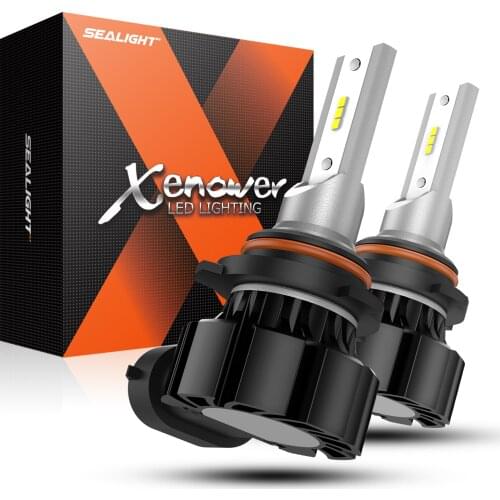 SEALIGHT PSX24 5202 H11 H10 LED Bulb Car LED Fog Lamp 24W 5000LM 8000K Crystal Blue High Power XF1 DRL Fog Light Bulbs for Car