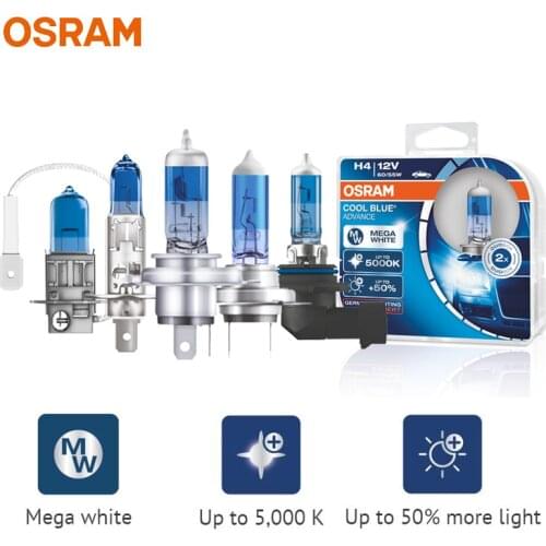 Osram H9 Halogen Bulbs (PGJ19-5)