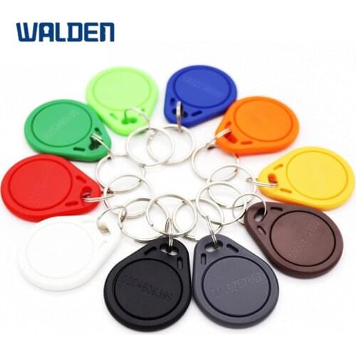RFID Tag 125KHz Proximity Card Keyfobs ABS Key Tags EM ID TK4100 Chip keychain Smart Keyfob Access Control RFID Keyfobs