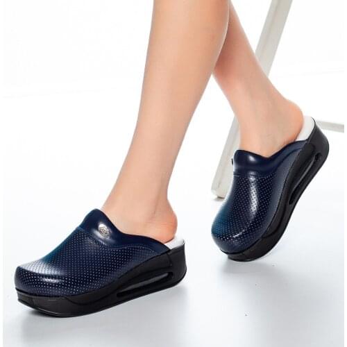 2021 Slippers Surgical Room Slip on Flats Women Comfortable Beauty Simple Fashion Unisex Clogs Hotel Travel Spa Portable Home