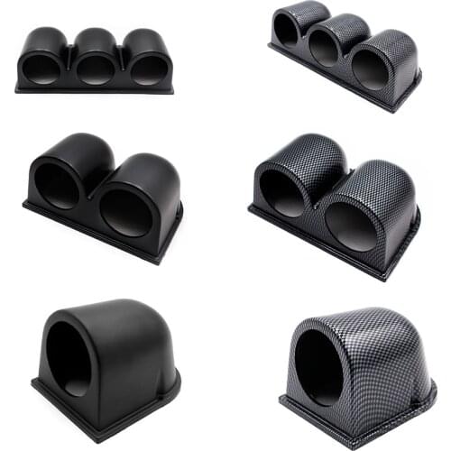 52MM Universal Auto Modified Instrument Meter Rack, Car Gauge Holder for 2-Inch Single/Double /Triple