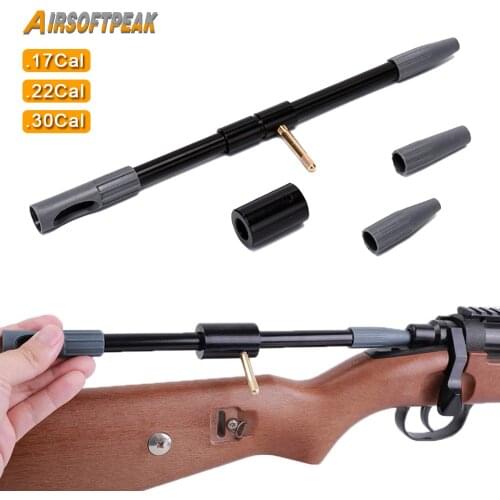 Universal Bore Guide with 3 Muzzle Guides for .17 to .30 Caliber Rifle Gun Firearm Cleaning Tactical Hunting Gun Cleaning Tool