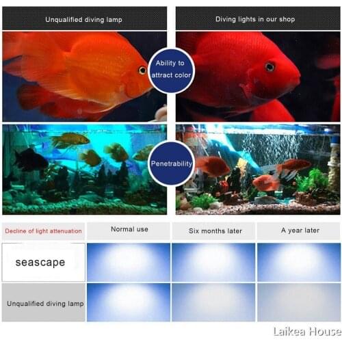 48/38/28/18CM Fish Tank Light Led Waterproof Diving Colorful Remote Control Underwater Light Water Grass Light AU/UK/EU/US Style