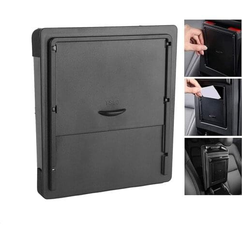 Privacy Protection Car Center Console Box Accessories Center Console Organizer Containers Car Interior For Tesla Model 3