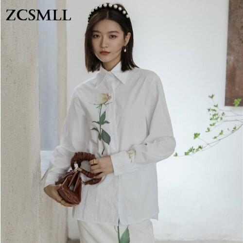 ZCSMLL Womens White Shirts
