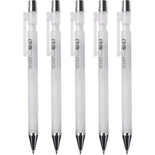 1/5/12 Pcs Auto Lead Mechanical Pencil #2 0.7mm for Text Handwriting Drafting Sketching Illustrations portaminas lapices lapiz