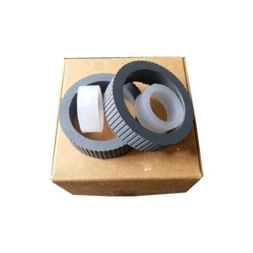 1sets scanner pick up roller tire for panasonic KV-SL1035 KV-SL1036 KV-SL1055 scanner pick up roller tire Pickup Brake Roller