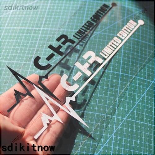 1pc New Heart Car Decal Sticker Styling Windows Door Decoration For toyota CHR 2018 2019 PARTS accessories