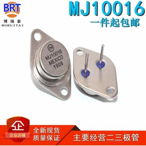 10pcs/lot Mj10016 New Darlington Transistor High-Power Transistor Thick Foot High Current to-3 Spot