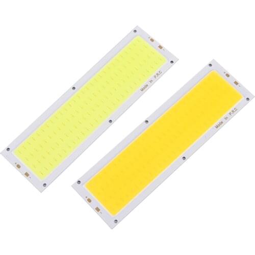 1000LM 10W COB Warm/Cool White LED Square/ S p Light High Power Lamp Bead Chip Lamp Bulb Car Light Source 12V-24V