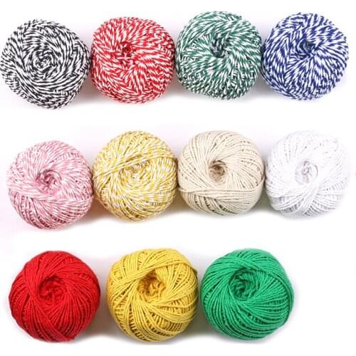 75m Cooking Tools Butchers Cotton Twine Meat Prep Trussing Turkey Barbecue Strings Meat Sausage Tie Rope Cord Drop Ship