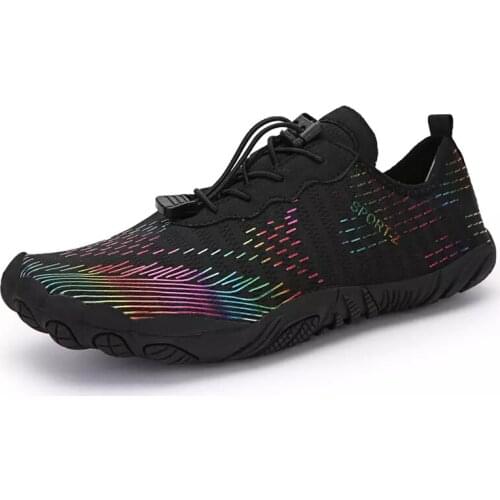 Aqua Shoes Men Slip On Upstream Shoes Quick Dry Wading Sneakers Water Hiking Beach Surfing Shoes Swimming Slippers