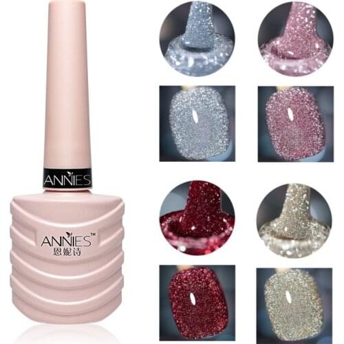 10ml Shimmer Explosion Diamond Nail Gel Nails Art Crystal Popular Colorful Shiny Bundi Powder UV GEL Polish Phototherapy TSLM1