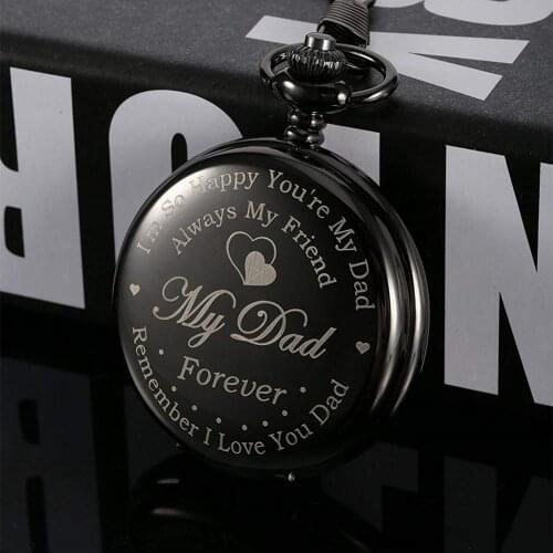 Fashion Watch Letters Print Numbers Round Dial Watch Fathers Day Gift reloj hombre zegarek damski Vintage Bronze Steampunk Clock