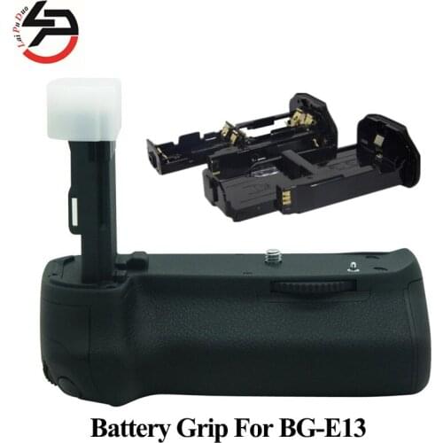 Battery Grip Holder For Canon 6D DSLR Camera replacement for BG-E13 work with LP-E6
