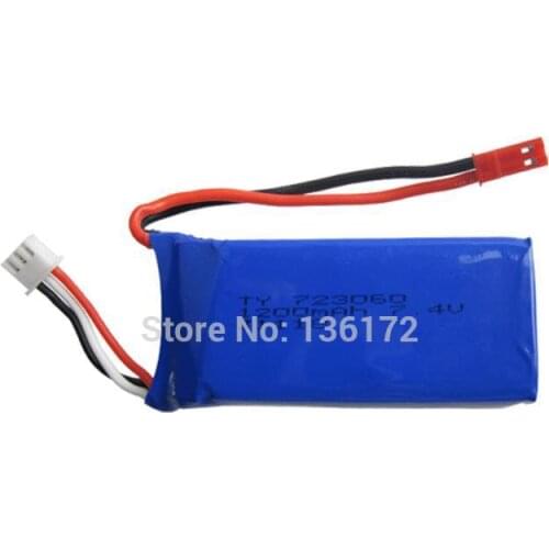 Ewellsold R/C Quadcopter R/C done R/C helicopter 7.4V 1200mah Li-po battery