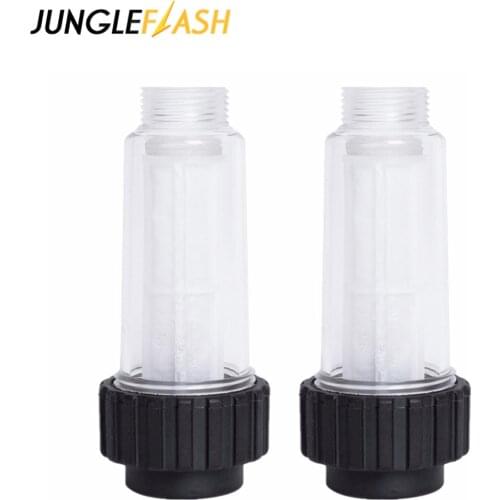 JUNGLEFLASH Car Washer Water Filter For Karcher K2-K7 G 3/4'' Water Filters For Lavor For Nilfisk For Elitech High Pressure Wash