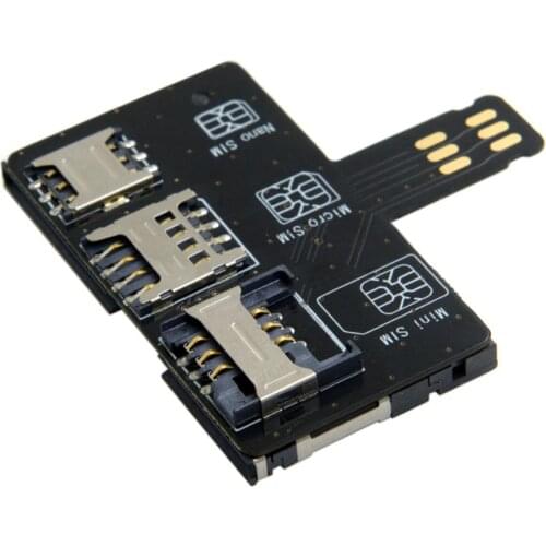 SIM Activation Tools Card Converter to Smartcard IC Card Extension for Standard Micro SIM Card and Nano SIM Card Adapter Kit