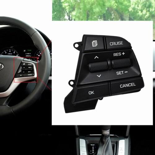 For Hyundai elantra AD Solaris 2017 2018 1.6l Steering wheel control switchCar Cruise Control Steering Wheel Button