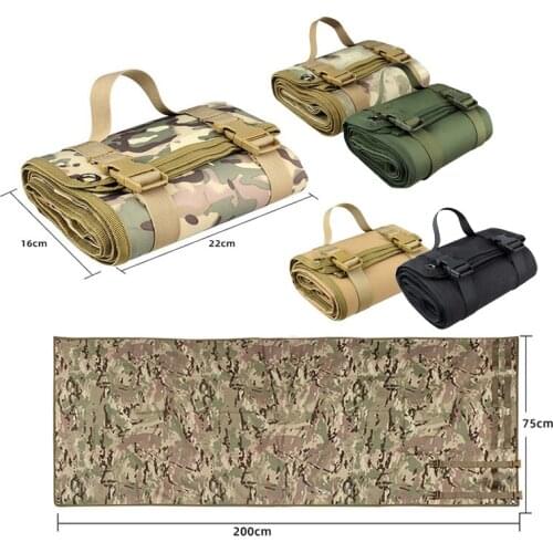 Outdoor 2M Shooting Mat Lightweight Roll Up Camping Mat Non-slip Hunting Gun Pad Waterproof Picnic Blanket Hunting Accessories