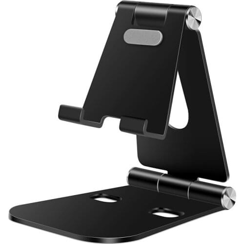 Etal Angle Adjustable Rotating Phone Tablet Desk Mount Stand Holder Portable Desktop Mobile Phone Stand for ipad Android Tablet