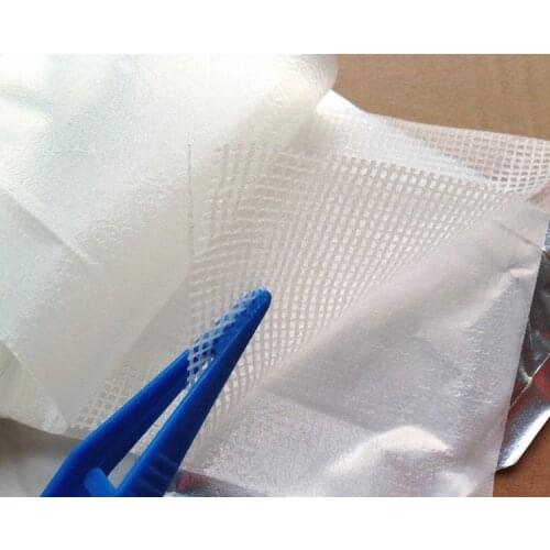 15pcs 10cm 20cm 30cm * 10cm genuine medical sterilized wet oil gauze anorectal painless paraffin bedsore burning wound sandbag