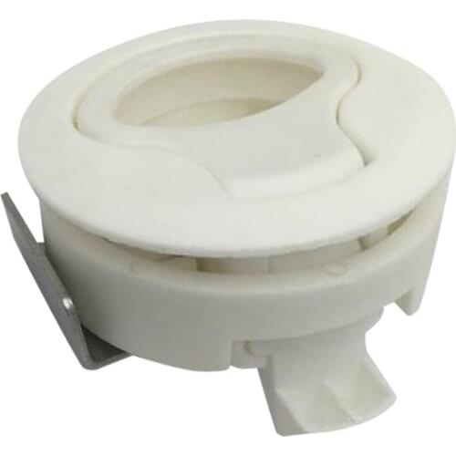 NEW-Round Flush Pull Slam Latch UV Stabilized Nylon for RV Boat Marine Deck Hatch Door Replacement