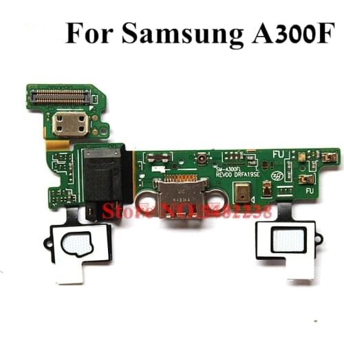 10 Pcs Original USB Charging Dock Port Flex cable For Samsung A300F SM-A300F Charger plug board+return Sensor Replacement Parts