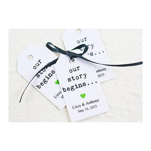 Personalized printed Rehearsal Dinner wedding welcome gift Favor Tags bridal shower Bachelorette booking Cards