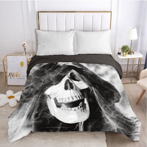 Skull Deadpool lady Duvet cover Quilt/Blanket/Comfortable Case 140x200 240x220 240x260 Queen King Single Bedding for Home tooth