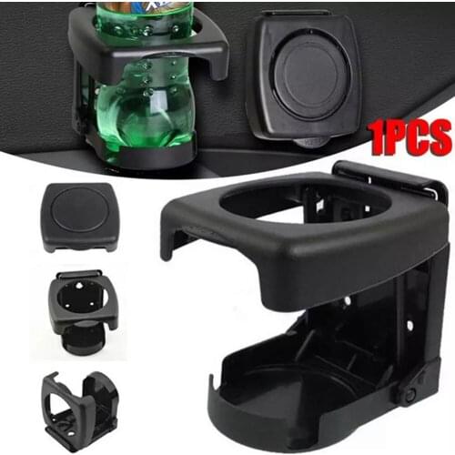 Foldable Auto Cup Holder Multi-Function Beverage Holder Easy To Install Automobile Cup Holder with Detachable Vent Clip