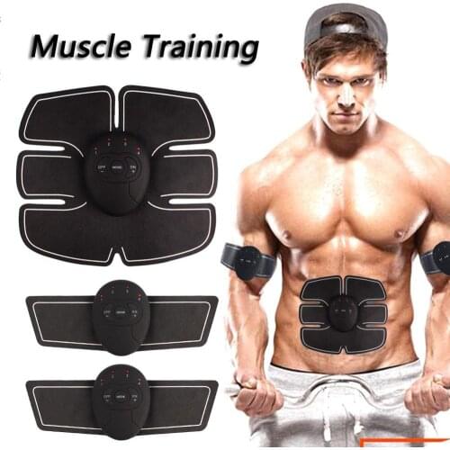 Hot Unisex Muscle Stimulator Wireless Trainer Smart Fitness Abdominal Training Electric Weight Loss Stickers Body Slimming Belt