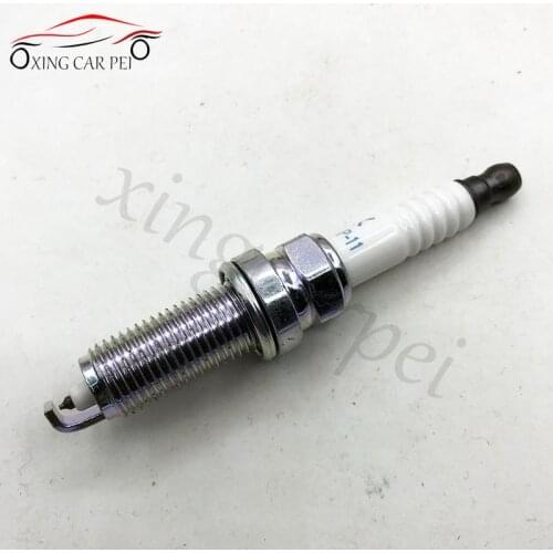 10PCS PLATINUM spark plug LZKAR6AP-11 LZKAR6AP11 FOR 22401-ED815 For Nissan March Tiida X-Trail 22401-CK81B PLZKAR6A-11