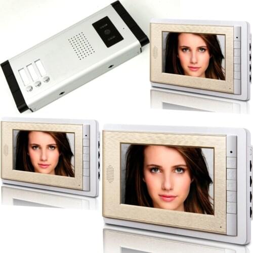 1V3 7 Inch LCD Display Wired Video Door phone