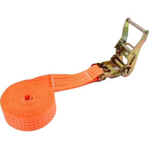 3.8CM No hook cargo strapping belt tightening belt tensioning belt off-road vehicle binding belt ratchet tensioner 2 meters
