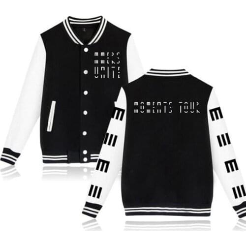 Marcus and Martinus Moments Tour Baseball Jacket Moletom Feminino Streetwear hiphop Harajuku Sweatshirts Hoodies Women Outerwear