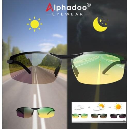 Photochromic Polarized Sunglasses A508