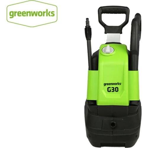 Greenworks 220V 1500w Max 120 Bar 480LPh G30 Pressure Washer Household Cleaning Machine Electric Car Washer With Hose Reel