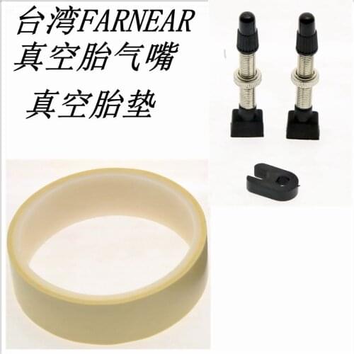 40mm mtb Road Bike No Tubes Tubeless Presta brass Valves Pair+tubeless tape