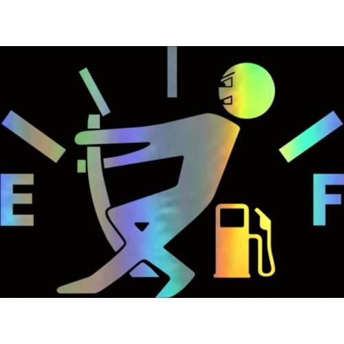15x11cm Car Stickers Decal High Gas Consumption Vinyl 3D Funny JDM Stickers on Auto Motorcycle Car Styling Tank Cap Decals
