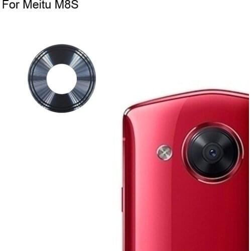 High quality For Meitu M8S Back Rear Camera Glass Lens test good For Meitu M 8S Replacement Parts MeituM8S