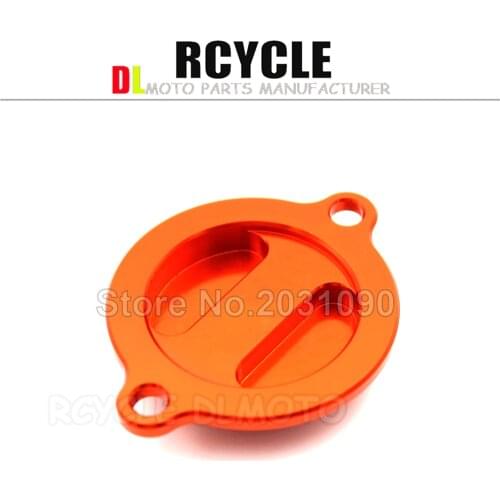 Billet Oil Filter Cover Cap For 250 350 450 505 SXF 450SMR 350 EXCF 200 450 530 EXC 350 FREERIDE SXS11450255 Free Shipping