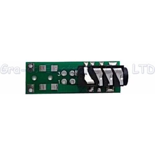 10pcs 3.5mm headphone jack with PCB board test board female connector