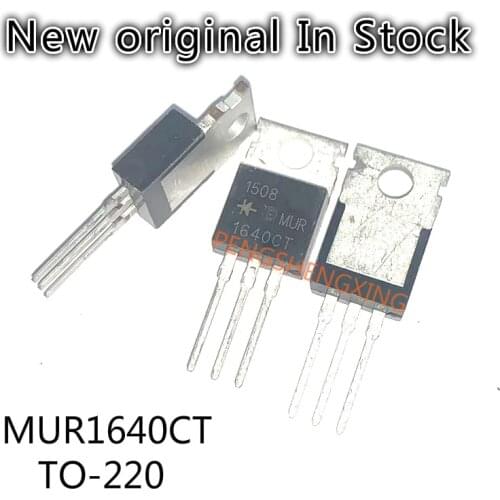 10PCS/LOT MUR1640CT MUR1640CTR fast recovery diode rectifier diode TO-220 New original spot hot sale