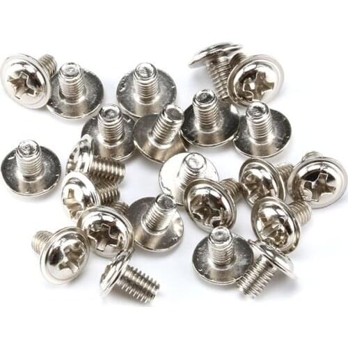 100Pcs M3 Screw M3X5/6/8/10/12/16/20mm PC Case Hard Drive Precision Hex Screws For Computer Floppy DVD ROM Motherboard