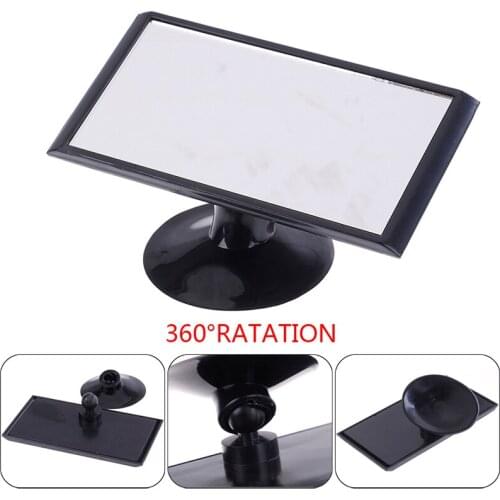 12cm Car Easy View Rear Back Seat Baby Child Safety Universal Black Mirror Suction Mirror Rear Baby Mirror Auto Car Accessorie