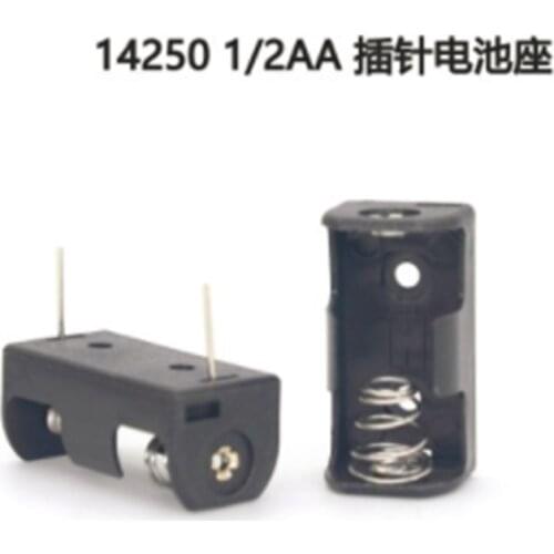 20pcs 14250 Battery Holder 1/2 AA Battery Box Packs